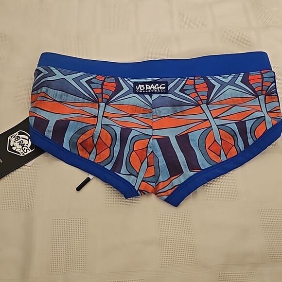 VB Rags Women's Volleyball Shorts Medium Blue - Picture 12 of 16
